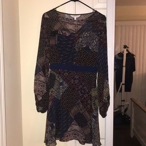 BCBGeneration multi pattern dress